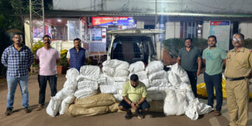 गुटखासाठा बाळगणारा कोल्हापुरातील एकजण अटक, ६.७७ लाखांचा मुद्देमाल जप्त